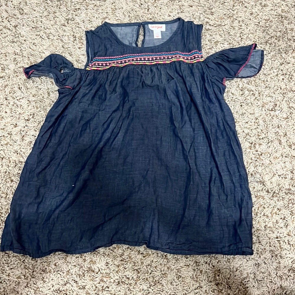 cat and jack off the shoulder top
